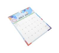 LOORGVEL Month Wall Calendar Planner with Large Blocks Spiral Bound Organizer for Family Business Space Saving Hanging Design for Home Office Scheduling and Daily Planning