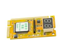 LOORGVEL Motherboard Testing Card Electronic Components Precise Tool for Identifying Motherboard Problems Orange Colour for Computer Users and Technicians Suitable for Computer Component