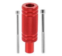 LOORGVEL Motorcycle and Electric Scooter Front Mudguard Spotlight Bracket Aluminum Alloy Mounting Bracket Red Motorcycle Light Mount for Mudguard Accessories