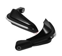 LOORGVEL Motorcycle Handguard LED Turn Signal Light Off Road Protective Brake Guard Easy Install Windproof Motorcycle Accessories for Enhanced Safety and Stylish Exterior Design
