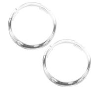 LOORGVEL Motorcycle Turn Signal Lens Shields 2Pcs Light Lens Covers for Front and Rear Indicator Lamp Replacements Compatible Diverse Motorcycle Types