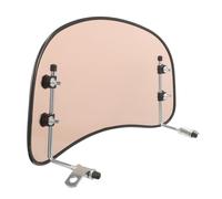 LOORGVEL Motorcycle Windscreen Windshield Deflector Transparent Widened Windshield for Motorbike Retro Style Front Screen with High Strength Material Wind and Rain Protection for Scooter