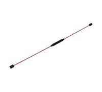 LOORGVEL Multifunction Vibrating Fitness Bar Resistance Exercise Stick Red Enhanced Body Workout Muscle Trainer for Home Gym and Upper Body Strength Training