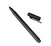 LOORGVEL Nail Art Pen Black Practical Manicure Painting Pen with Comfortable to Hold for Precise Salon Nail Art