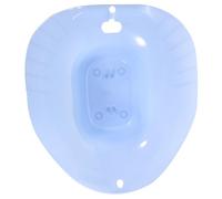LOORGVEL Non Slip Sitz Bath Basin for Pregnant Women and Patients Corrosion Resistant Postpartum Toilet Seat Bath Bowl with Wide Contoured Edges for Comfort and Safe Wound Healing