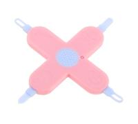 LOORGVEL Nose and Ear Cleaner with Cross Shaped Design Safe Nail Trimmer for Boy Girl and Newborn Nose Cleaner for Mucus Removal Pink Grooming Tool