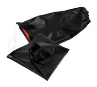 LOORGVEL Oilproof PVC Oversleeves Arm Covers Extended Neck Hanging Design for Adults Flexible Lightweight Protective Sleeves for Cooking Cleaning Painting and Car Maintenance Tasks