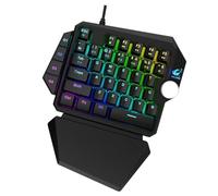 LOORGVEL One-handed Rgb Mechanical Keyboard Backlit Keys for Gaming Host Throne