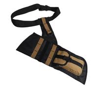 LOORGVEL Outdoor Oxford Cloth Arrow Pouch Adjustable Waist Bag Ergonomic Rainproof Archery Holder for Professional Training and Competitions