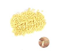 LOORGVEL Painless Depilatory Wax Beads Light Yellow Removal for All Skin Types Easy to Use No Strip Waxing Beads for Sensitive Skin Safe Hair Remover