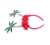 LOORGVEL Palm Tree Headband for Women Boys and Girls Lightweight Comfortable Hawaiian Party Accessory for Beach Carnival Tropical Themed Events Unique Fashion Statement