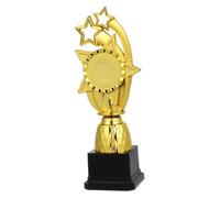 LOORGVEL Plastic Trophy for Star Shaped Gold Mini Award Ornament Kindergarten Graduation Reward Party Game Prize Classroom Recognition