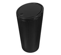 LOORGVEL Portable Car Trash Can with Lid Compact Lightweight Vehicle Garbage Bin Leakproof Automotive Waste Container for Back Seat Home and Office Use Easy to Clean and Carry Modern Design