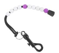 LOORGVEL Portable Golf Stroke Counter Wrist Score Beads with Braided Chain for Easy Scoring Golfers Gift Practical Outdoor Game Accessory