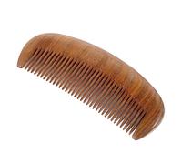 LOORGVEL Portable Retro Verawood Hair Comb with Carved Design Durable Scalp Massage Tool for All Hair Types Static Detangling Comb to Reduce Breakage and Soothe Stress Suitable for Thick