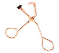 LOORGVEL Portable Rose Gold Segment Eyelash Curler Cosmetic Tool for Precise Curling, No Pinch Lash Curling Clip, Handheld Makeup Accessory for and Travel