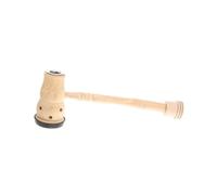 LOORGVEL Portable Wooden Moxa Stick Burner Box with Burn Base and Metal Mesh Mini One Hole Moxibustion Holder for Safe Heat Therapy and Convenient Use Multiple Body Parts