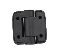 LOORGVEL Practical Zinc Alloy Door Hinge for Furniture Stable Positioning with Screw Easy Installation Lightweight Plastic Hinge for Home Cabinet Doors
