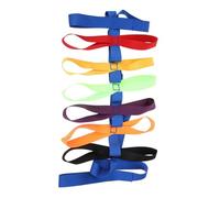 LOORGVEL Preschool Walking Rope with Handles for Safety Bright Color Nylon Traction Leash for Daycare Schools Teachers Comfortable Spaced Grip Outdoor Anti-Lost Harness