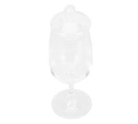 LOORGVEL Professional Whisky Tasting Glass with Lid Food Grade Cup for Vodka Brandy Rum and Cocktail Parties Stable Base Elegant Tulip Shape for Home and Bar Use