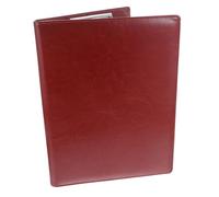 LOORGVEL PU Padfolio Folder with Clipboard Multi Pocket Document Organizer for Business Meetings and Interviews Lightweight Sturdy PU Portfolio with Card Slots and Pen Loop Paper Organizer