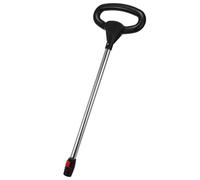 LOORGVEL Push Car Handle Replacement for Baby Stroller, Toddler Stroller Push Rod Quick Release Lock, 25mm Diameter, Short O-Shaped Hand Grip for Infant and Toddler Travel