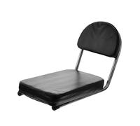 LOORGVEL Rear Bike Seat with Backrest Thickened Sponge and Steel Frame Non Slip Cushion for Electric Bikes Stable Comfortable Backseat for Family Use