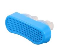 LOORGVEL Reusable Snoring Nasal Small Portable Stopper for Improved Breathing Silicone and Activated Carbon Material Washable Snore Relief Device for Men and Women