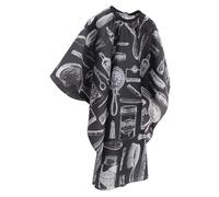 LOORGVEL Salon Hair Cutting Cape with Nine Button Closure Lightweight Unisex Barber Shawl for Haircut Styling and Shampoo Quick Dry Hairdressing Cloth for Home and Professional Use