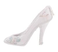 LOORGVEL Shoe-shaped Jewelry Display Stand Organizer for Earrings and Rings, Trinket Holder with Multiple Hooks, Decorative Jewelry Holder for Home and Retail Use