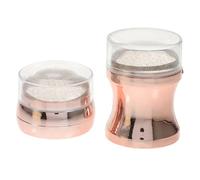 LOORGVEL Silicone Nail Stamper for French Tip Nail Stamp Manicure Tool at Home Salon Assorted style