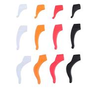 LOORGVEL Silicone Non-slip Glasses Hooks Flexible Eyeglass Holders Ear Hooks for Adults and Suitable for Outdoor Activities and Surfing 24 Pairs Pack