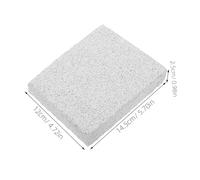 LOORGVEL Small Animal Claw Trimming Pad and Rabbit Scratching Pad 2pcs Lava Grinding Stone for Dental Health and Chew Proof Hamster Scratch Board, Suitable for Gerbil, Chinchilla, Guinea