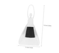 LOORGVEL Small Broom and Dustpan for Hamster Cage Cleaning Compact Mini Brush with Dustpan Combo for Small Animal Hygiene Easy to Maintain Plastic Pet Cage Cleaning Tool