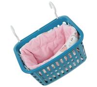 LOORGVEL Small Pet Hanging Nest Hammock with Blanket Warm Guinea Pig Bed for Hamsters Chinchillas Hedgehogs Breathable Cotton Hanging Basket for Cage Space Saving Cozy Nest for Random Color