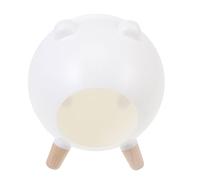 LOORGVEL Small Pet Hideout Cage Hedgehog House for Hamsters Guinea Pigs Safe Play and Sleep Shelter All-season Habitat for Tiny Pets