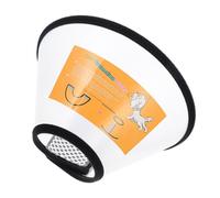 LOORGVEL Soft Adjustable Pet Neck Cover Collar for Cats and Dogs Comfortable Protective Cone Preventing Biting and Licking Injury Prevention with Easy Fit for Wound Healing