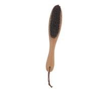 LOORGVEL Soft Horsehair Dust Brush with Wooden Handle Gentle Grooming Brush for Horses Ergonomic Design for Full Body Cleaning Bristles for Sensitive Skin Efficient Dust Removal Tool