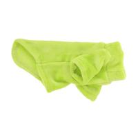 LOORGVEL Sphynx Cat Clothes Winter Thermal Cat Coat Soft High Neck Pet Jacket with Sleeves XS Light Green Warm Apparel for Hairless