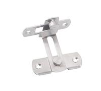 LOORGVEL Stainless Steel Buckle Lock Right Angle Sliding Door Lock for Home Hotel Window Cabinet Security Rust Hasp Latch Easy Install Suitable for Doors Pet Cages
