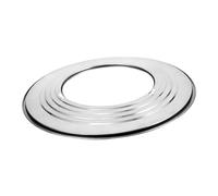 LOORGVEL Stainless Steel Canning Rack for Steamer Pressure Cooker Large Round Cooking Stand Shelf Ring Steaming Rack for Soup Pots Nutrient-preserving Steamer Insert