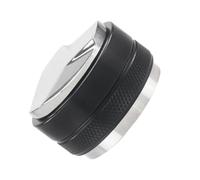 LOORGVEL Stainless Steel Coffee Dosing Funnel with Dual Head Tamp Hammer Slip Coffee Powder Distributor for Espresso Brewing