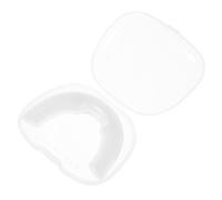 LOORGVEL Stop Snoring Mouth Guard for Adults Durable Lightweight Snore Device Quiet Mouthpiece for Bedrooms Offices Airplanes Portable Teeth Grinding Brace White