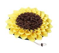 LOORGVEL Sunflower Dog Slow Feeding Mat Large Snuffle Pad for Small to Large Dogs Pet Dining Mat to Sniffing Ability Train Foraging Instinct and Prevent Digestive Issues