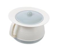 LOORGVEL Thickened Plastic Urinal Bucket with Lid Household Chamber Pot for Elderly and Stable and Practical Adult Spittoon for Bedroom and Night Use