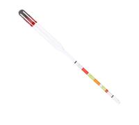 LOORGVEL Three-Range Hydrometer for Brew Beer and Wine Measures Sugar and Alcohol Content Reading with Safe Material Home Brewing Wine Making Tool