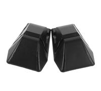 LOORGVEL Ticket Dashboard Adhesive Clip with Windscreen 2pcs Car Holder Tape for and Sl lack Abs Temporary Parking Sign Interior Parking Permit Receipts