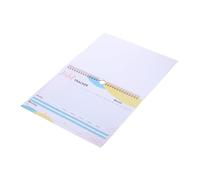 LOORGVEL Undated Habit Tracker Planner with Binding Multi Purpose Goal Journal and Calendar for Productivity Learning Sleep Do Lists Suitable for Wall Door Hanging