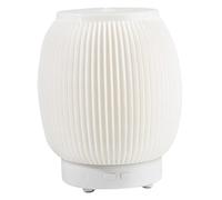 LOORGVEL USB Desktop Aroma Diffuser with Warm Light Air Humidifier for Bedroom Home Office Essential Oil Scent Diffuser Portable Table USB Humidifier for Relaxation and Air Freshening