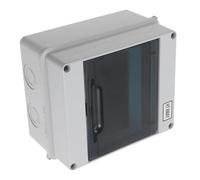 LOORGVEL Way Plastic Electrical Distribution Box for Residential Circuit Breaker Surface Mount Weatherproof Dustproof Enclosure for Indoor Outdoor Use
